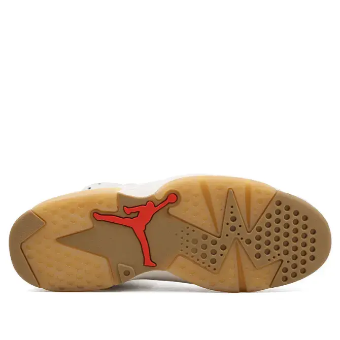 Giày Nike Jordan 6 Retro 'Quai 54 - Sail Gum' CZ4152-100 - Ảnh 6