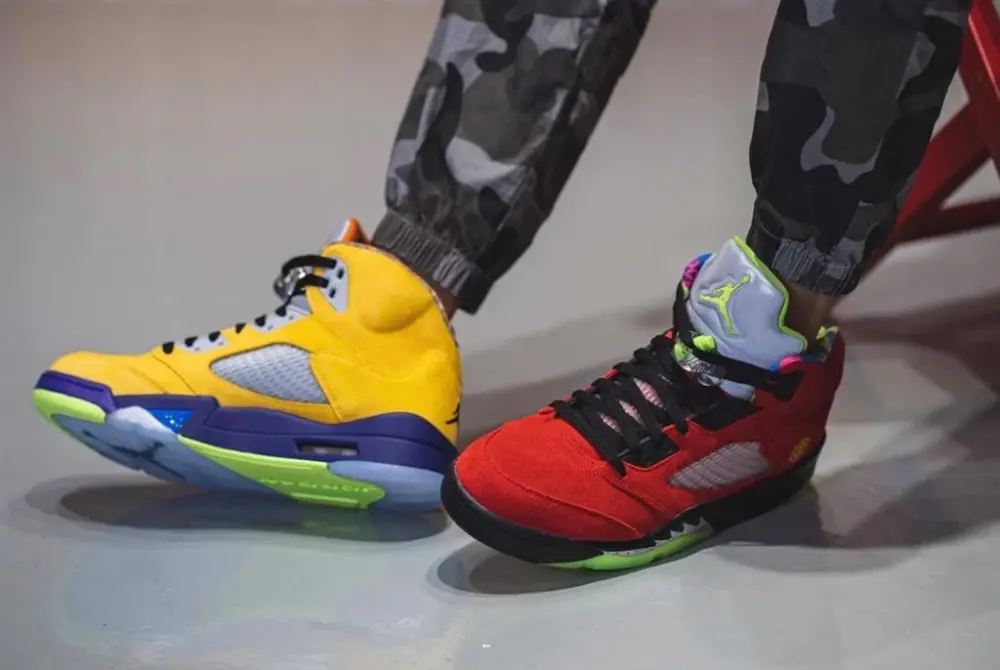 Giày Nike Air Jordan 5 Retro SE 'What The' CZ5725-700 - Ảnh 4