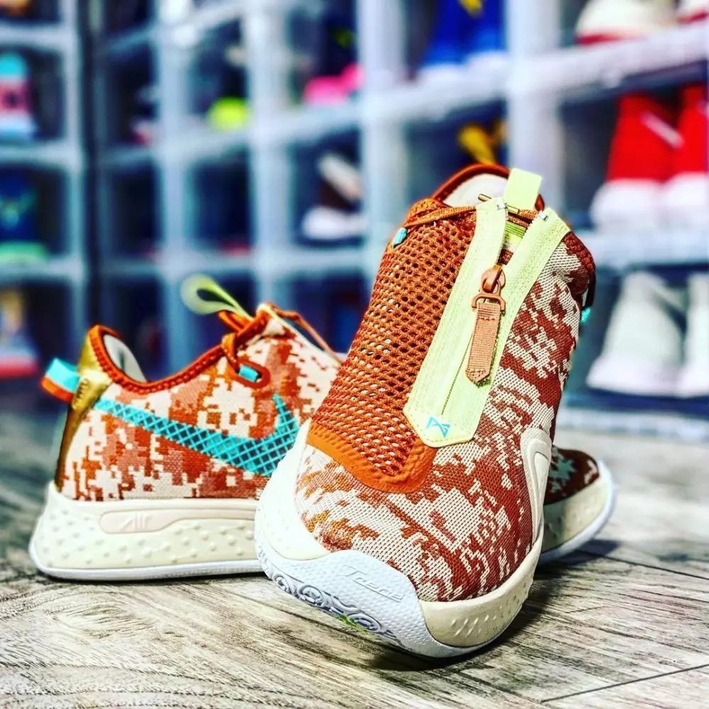 Alternative view of Giày NBA 2K20 x Nike PG 4 'Digi-Camo' Gamer Exclusive CZ6203-200