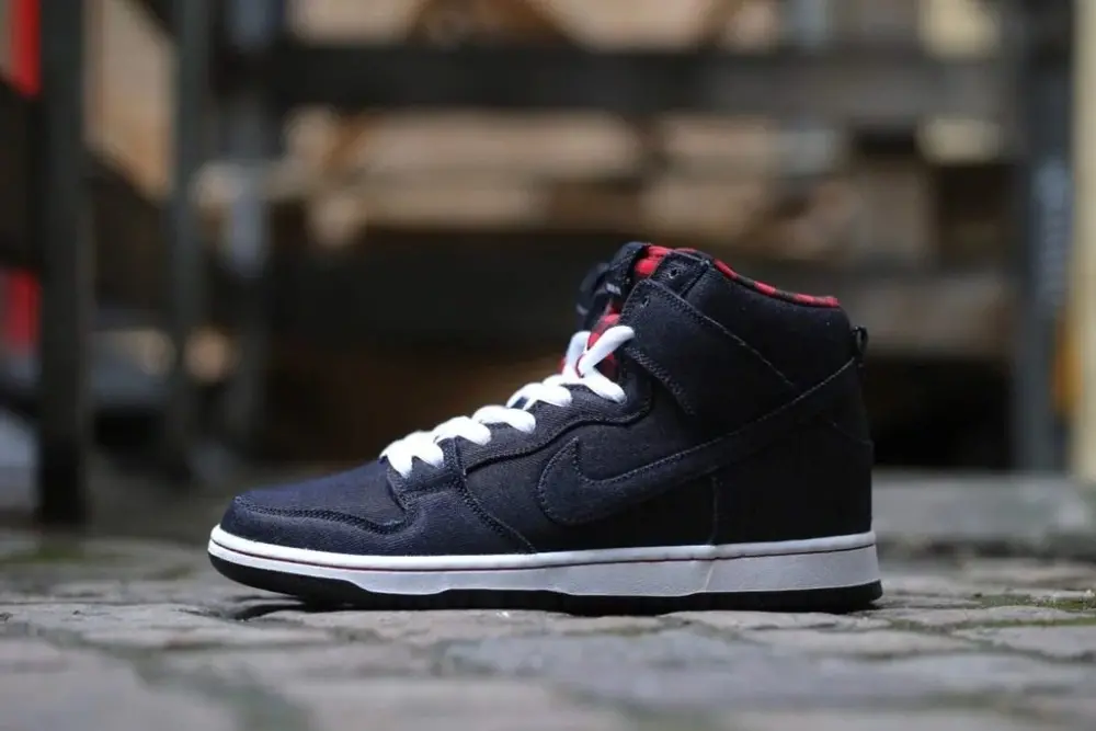 Giày Nike SB Dunk High Skunk 305050-034 - Ảnh 3