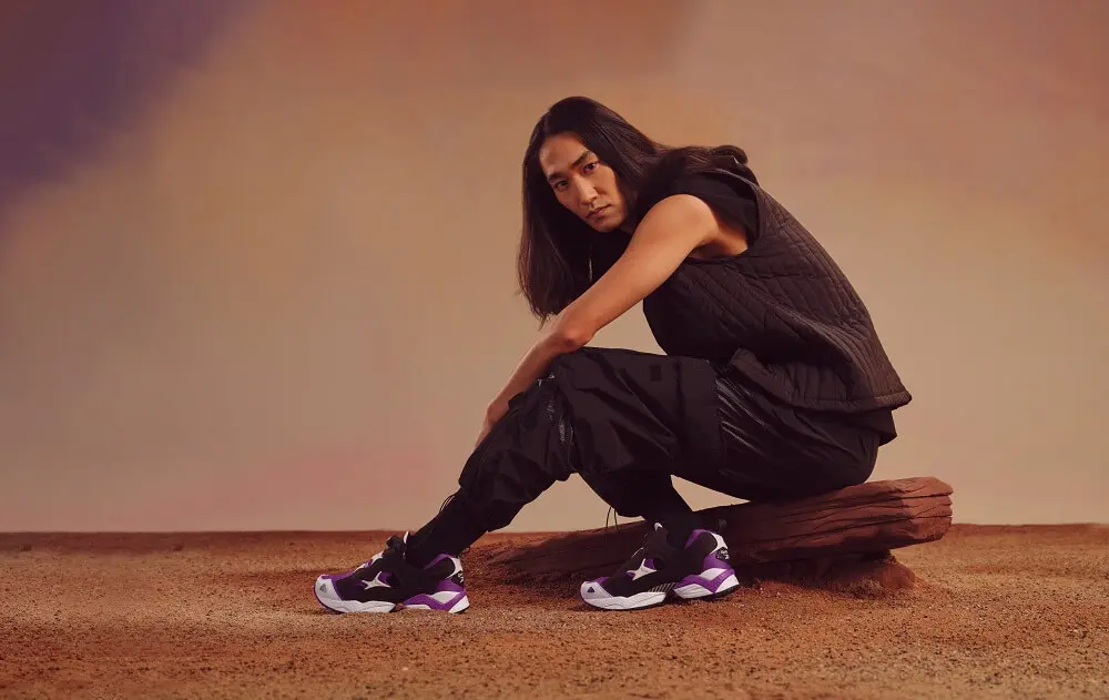 Giày Reebok Instapump Fury 95 'Aubergine' GX2662 - Ảnh 4