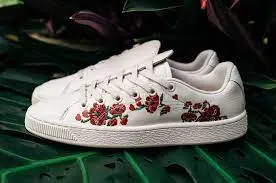 Giày Puma Sue Tsai x Wmns Basket 'Cherry Bombs Powder Puff' 369387-01 - Ảnh 4
