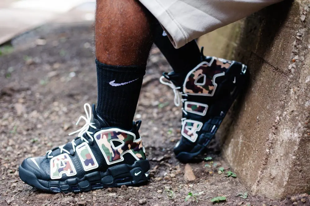 Giày Nike Air More Uptempo QS 'Camo' CJ6122-001 - Ảnh 4