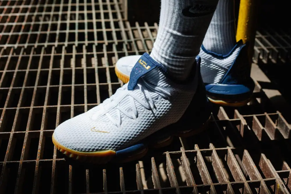 Alternative view of Giày Nike LeBron XVI Low 'American White' CI2668-101