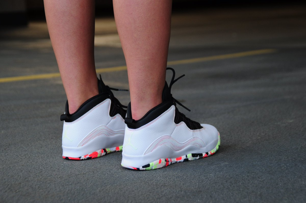 Giày Nike Air Jordan 10 Retro SE GS 'Ember Glow' BV1843-176 - Ảnh 6