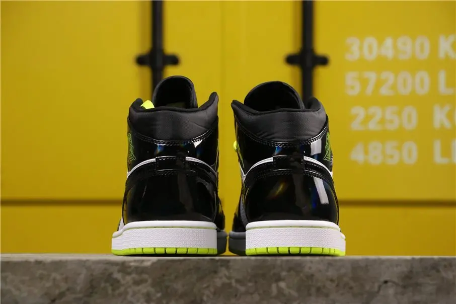 Giày Nike Jordan 1 Mid Black Cyber 'Mystic Green' BQ6931-003 - Ảnh 6