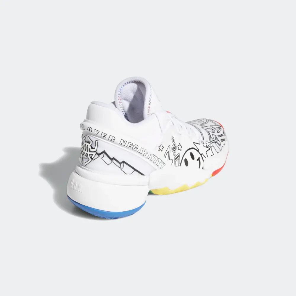 Giày Adidas D.O.N. Issue #2 Little 'Determination Over Negativity' G57972 - Ảnh 3