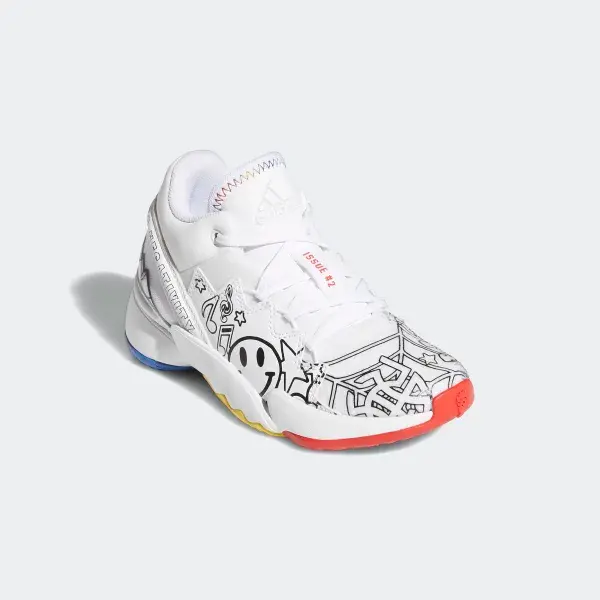 Alternative view of Giày Adidas D.O.N. Issue #2 Little 'Determination Over Negativity' G57972