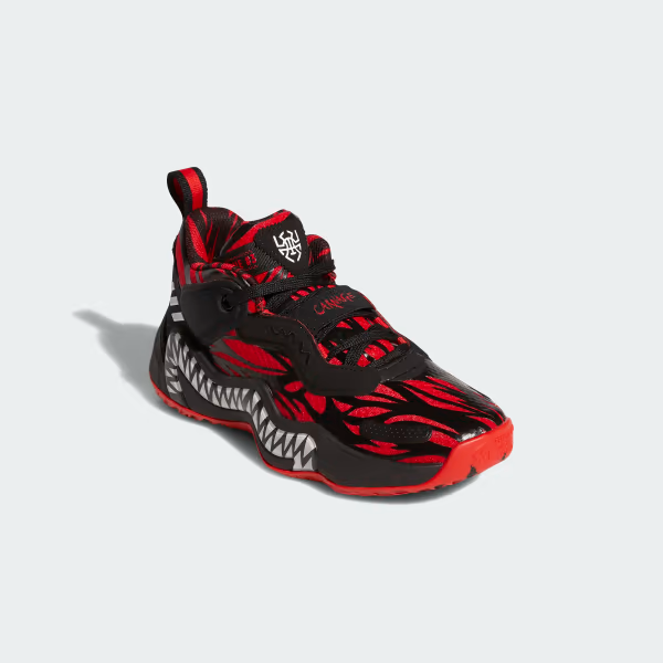 Giày Adidas Marvel x D.O.N. Issue #3 J Venom Carnage GZ5494 - Ảnh 3