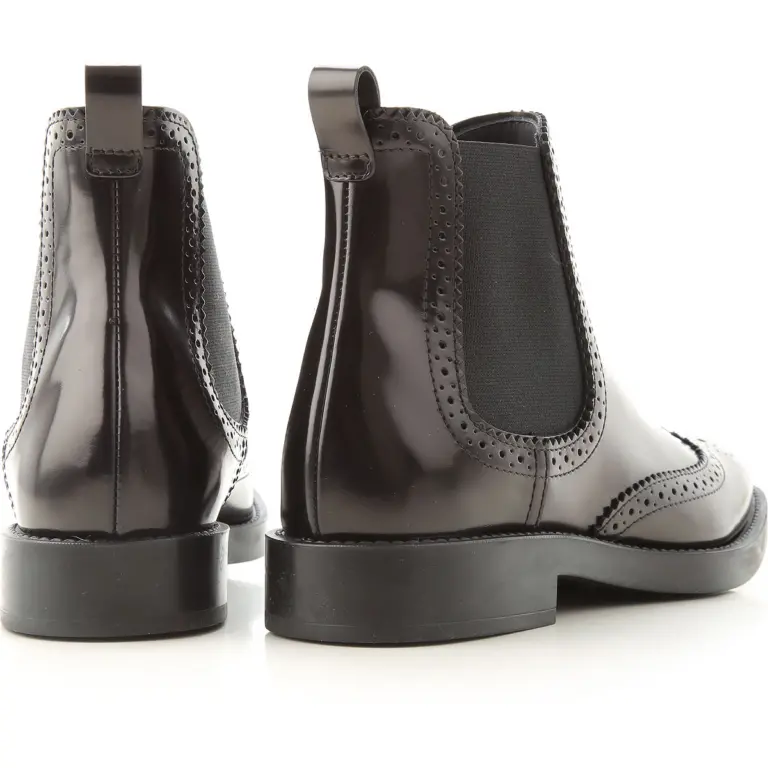 Alternative view of Giày Tod’s Black Ankle Boots in Leather XXW60C0DE30AKT35B999
