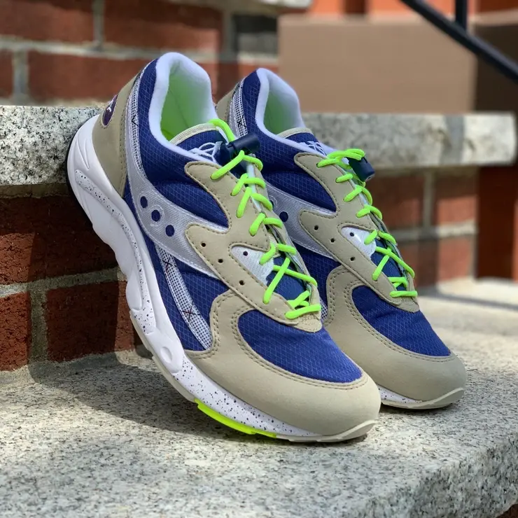 Alternative view of Giày Saucony Aya 'Blue Neon' S70460-4
