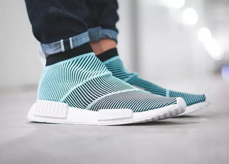 Giày Adidas Parley x NMD_CS1 Primeknit 'Blue Spirit' AC8597 - Ảnh 7