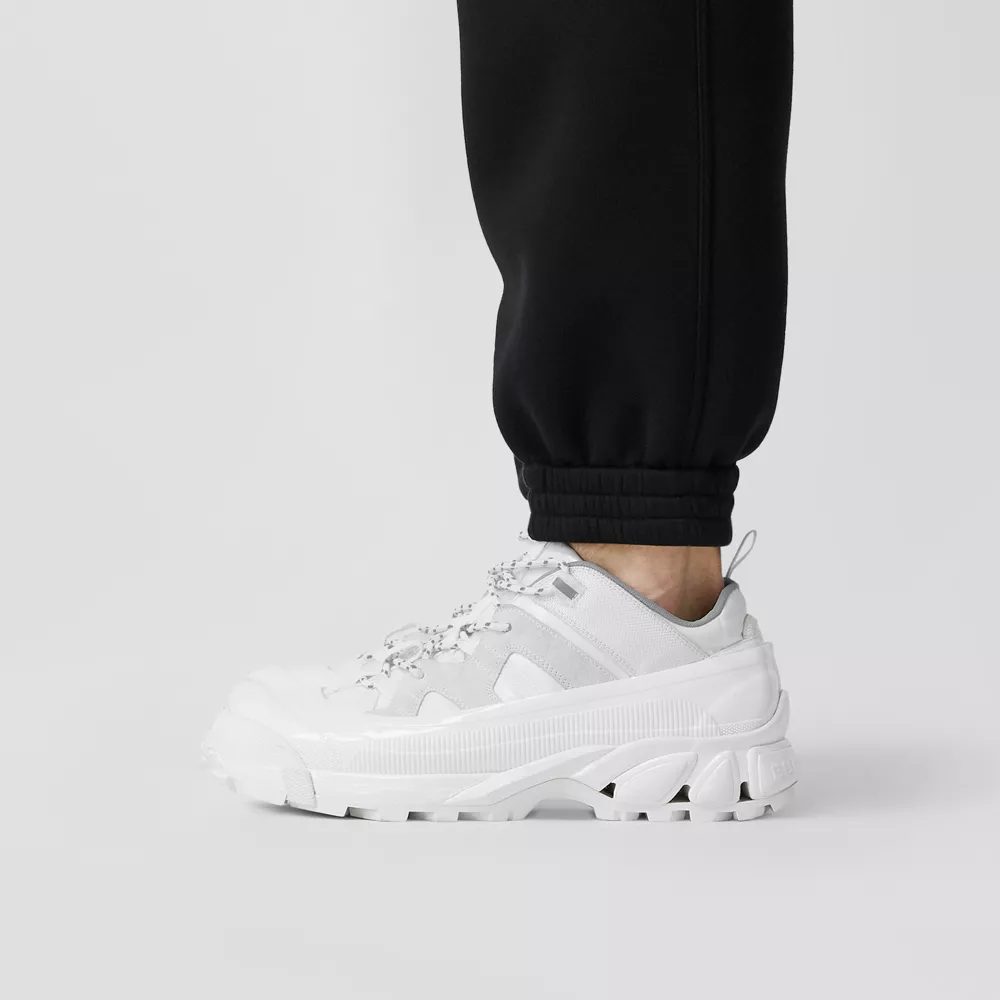 Giày Burberry Nylon and Suede Arthur 'Off White' 80203471 - Ảnh 2