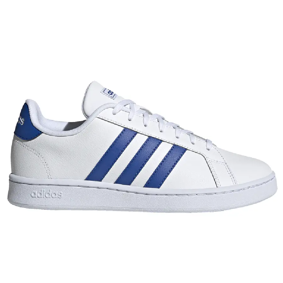 Giày Adidas Grand Court 'White Royal Blue' H02062