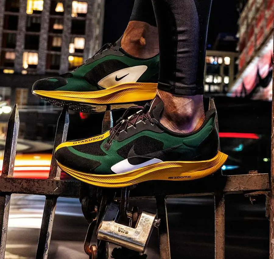 Giày Nike Gyakusou x Zoom Pegasus Turbo 'Fir Black' BQ0579-300 - Ảnh 4