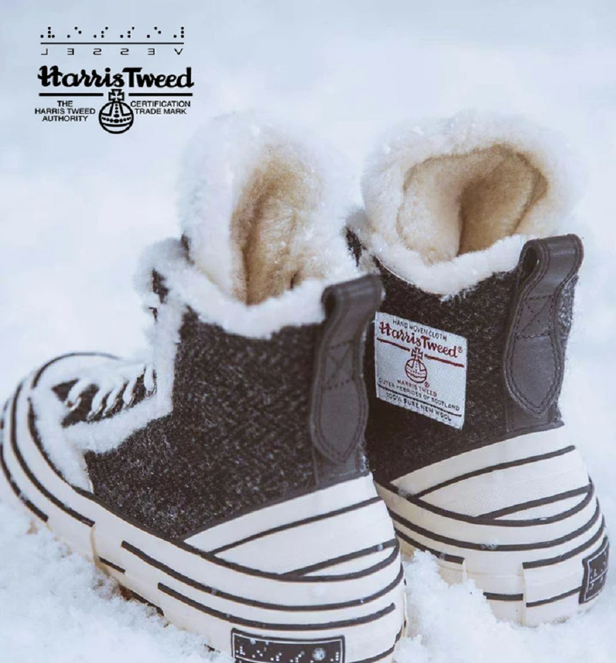 Giày XVESSEL G.O.P. Winter Highs Charcoal - Ảnh 2