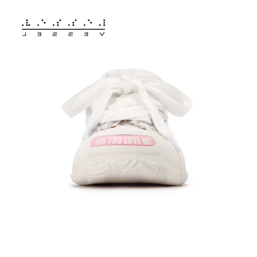 Giày xVESSEL G.O.P. 2.0 MARSHMALLOW Lows 'White Tweed' - Ảnh 3