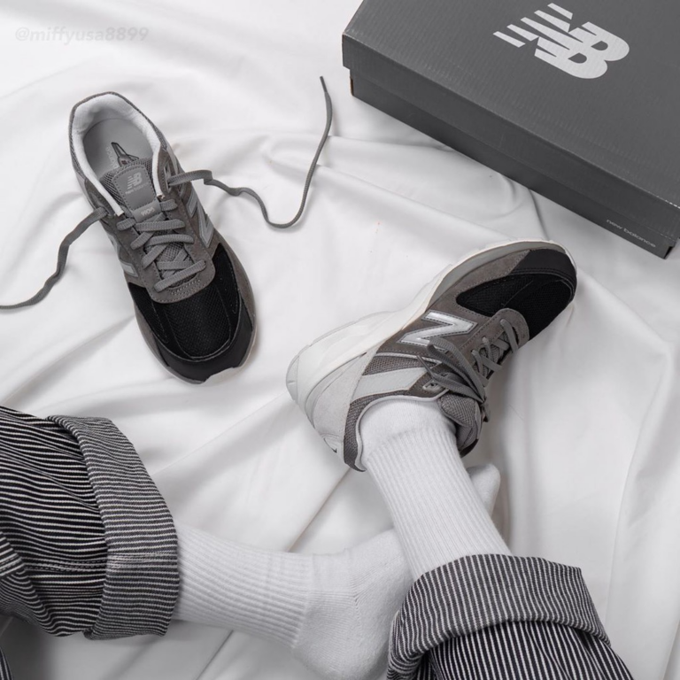 Giày New Balance 990v5 Big Kid ‘Marblehead’ GC990MN5 - Ảnh 3