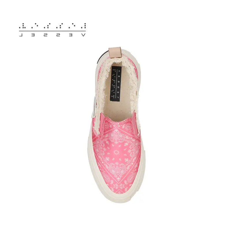 Giày XVESSEL G.O.P. slip on 'Paisley pink' - Ảnh 5