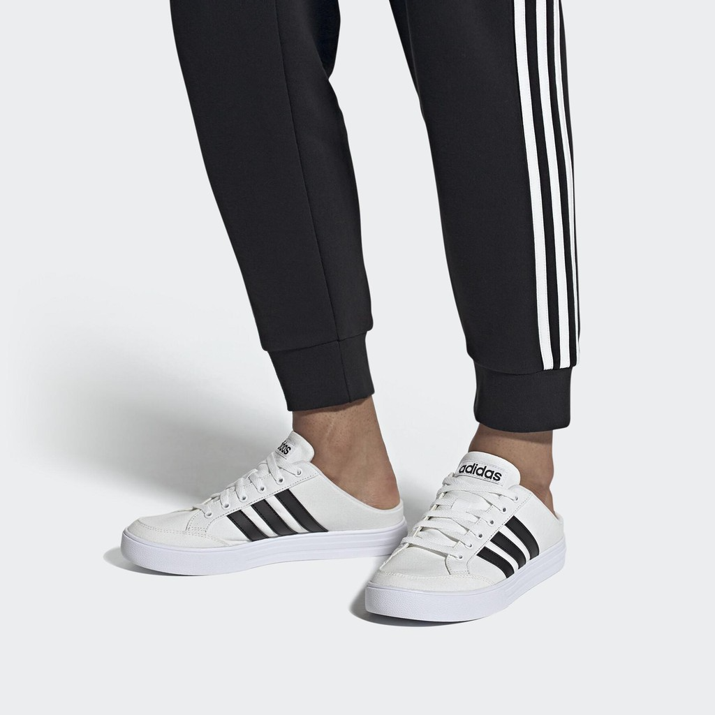 Giày Adidas VS Set Mule 'White' FX4849 - Ảnh 4