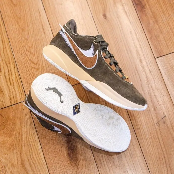 Giày Nike LeBron 20 'Olive Green' DV1193-901 - Ảnh 4