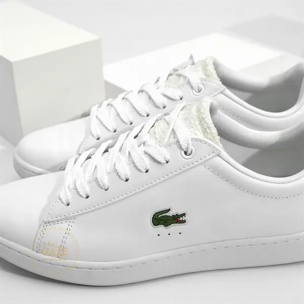 Giày Lacoste Mens Carnaby Evo 119 4 Trainers in 737SMA001165T - Ảnh 5