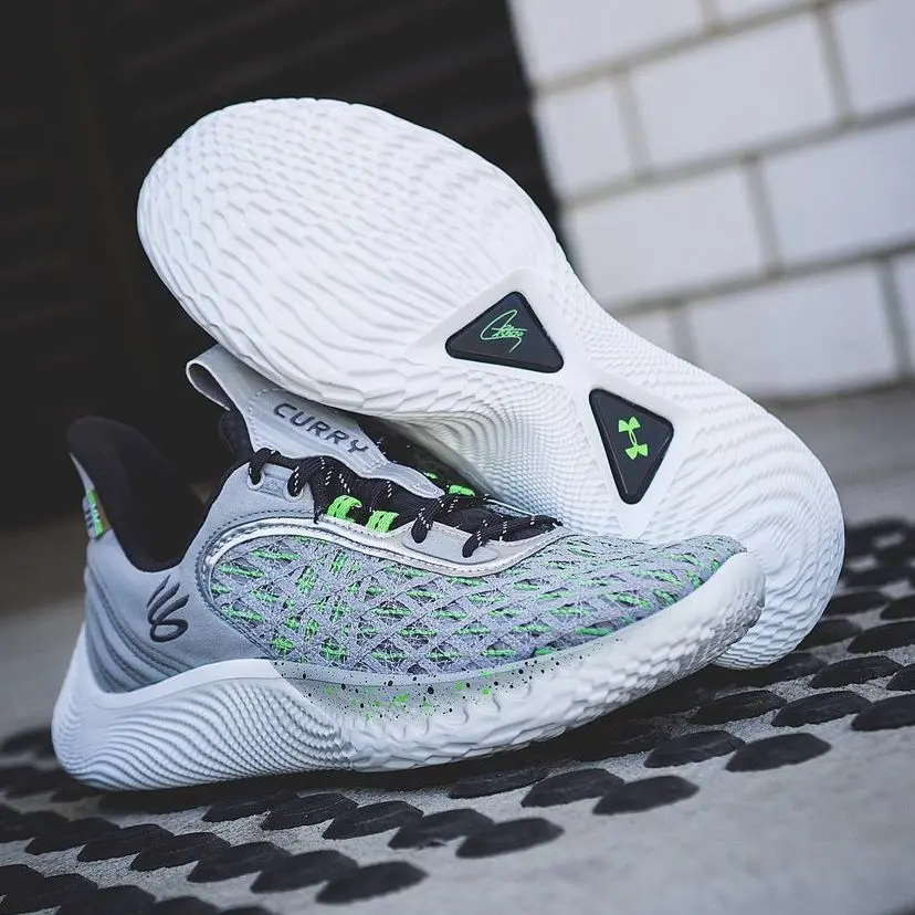 Giày Under Armour Sesame Street x Curry Flow 9 GS 'Street Pack - Talking Trash' 3024249-102 - Ảnh 4