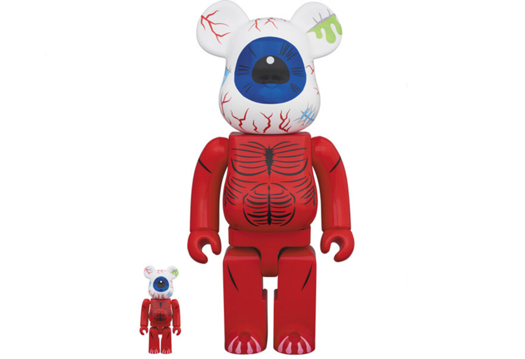 Mô Hình Bearbrick Oculus Orbus Madballs