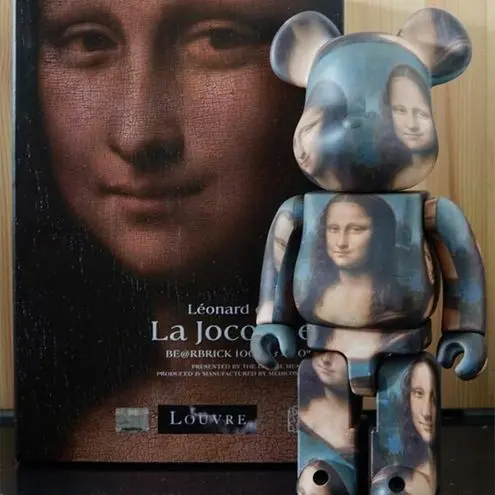 Alternative view of Mô Hình Bearbrick Leonardo De Vinci Mona Lisa