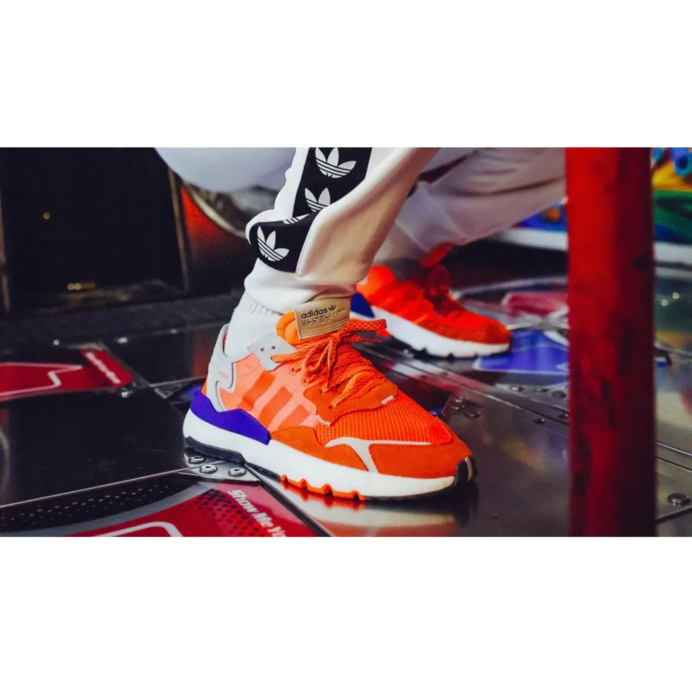 Giày Adidas Nite Jogger ‘Solar Orange’ G26313 - Ảnh 4