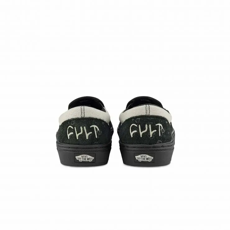 Giày Vans x Cult BMX Slip-On 'Black' VN0A5JISN42 - Ảnh 4