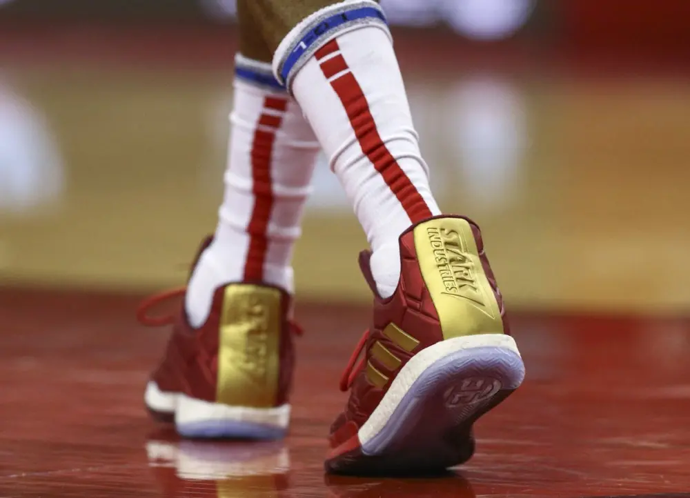 Giày Adidas Marvel x Harden Vol. 3 'Heroes Among Us Iron Man' EF2397 - Ảnh 3