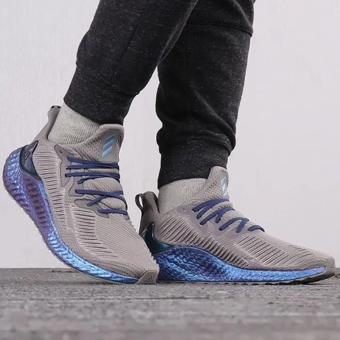 Giày Adidas AlphaBoost 'Grey Iridescent' EG1440 - Ảnh 3