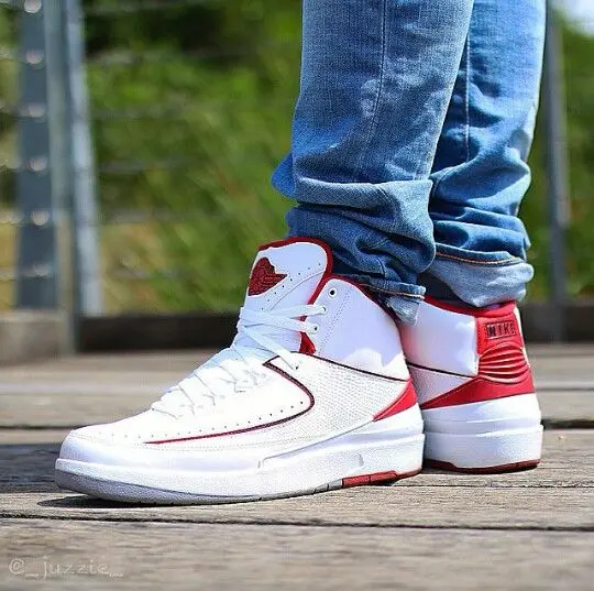 Giày Nike Air Jordan 2 Retro 'Chicago Home' 385475-102 - Ảnh 3