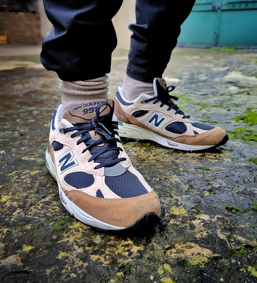 Giày New Balance 991 Made In England ‘Cappucino’ M991SBN - Ảnh 3