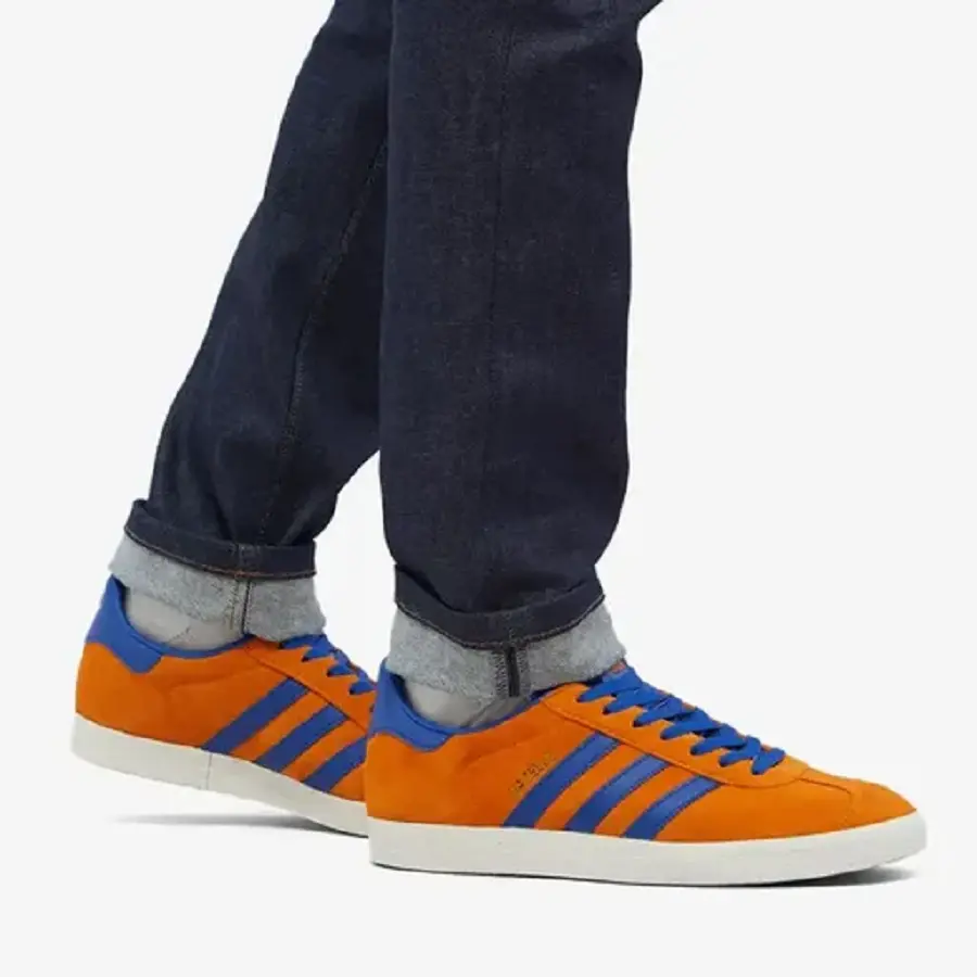 Giày Adidas Gazelle 'Bright Orange' GY7374 - Ảnh 5