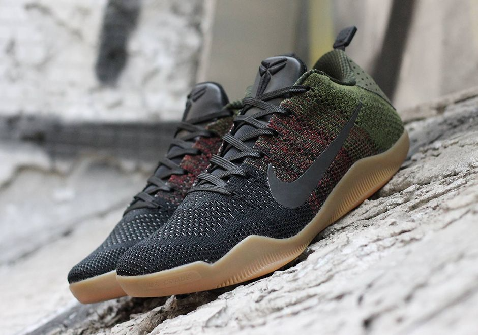 Giày Nike Kobe 11 Elite Low 4KB 'Black Horse' 824463-063 - Ảnh 5