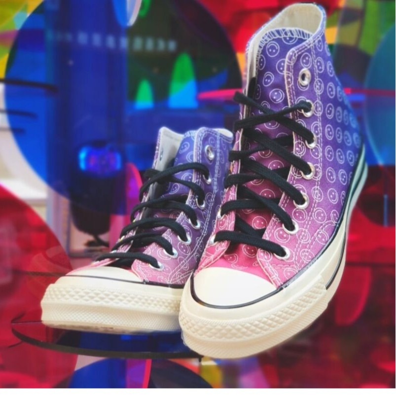 Giày Converse Chuck 70 High 'Happy Camper Gradient Purple' 167635C - Ảnh 4
