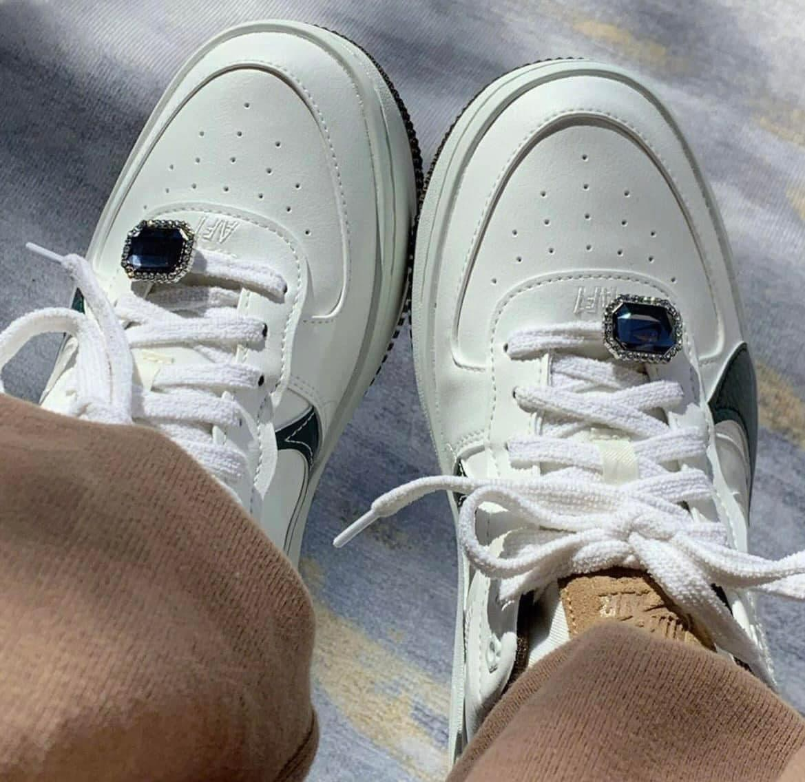 Giày Nike Air Force 1 PLT.AF.ORM 'Sail Pro Green' FB1856-131 - Ảnh 5