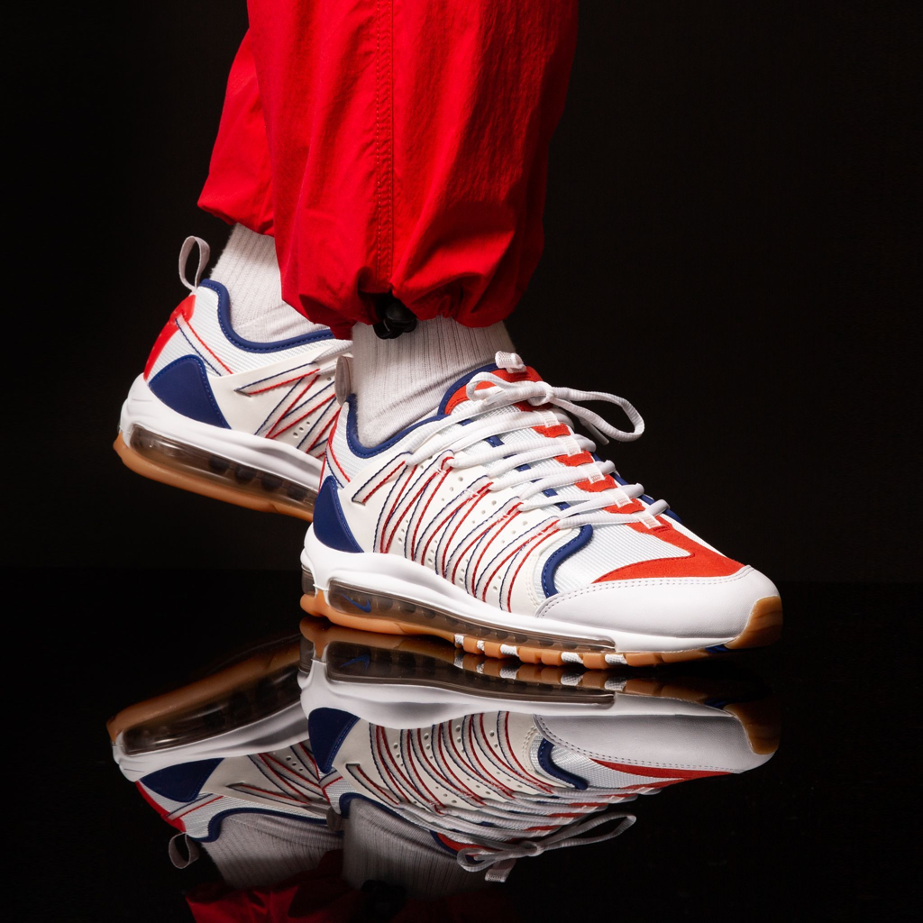 Giày Nike CLOT x Air Max 97 Haven 'Royal Red' AO2134-101 - Ảnh 2