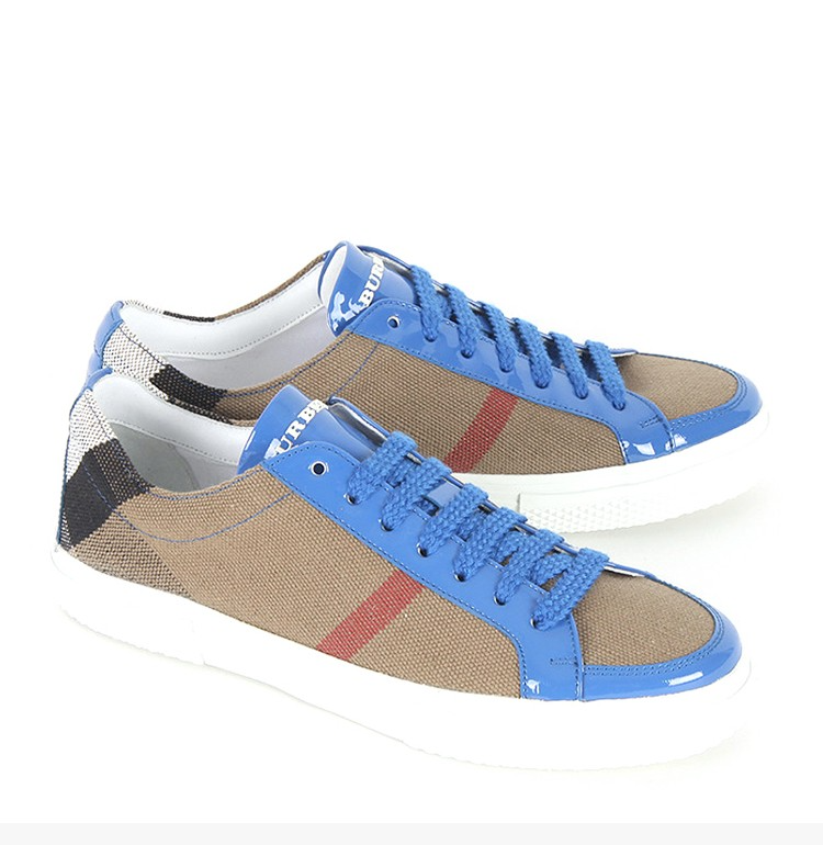 Giày Burberry Ladies Blue Plaid Casual 3941066 - Ảnh 5