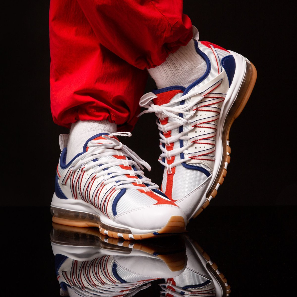 Giày Nike CLOT x Air Max 97 Haven 'Royal Red' AO2134-101 - Ảnh 3