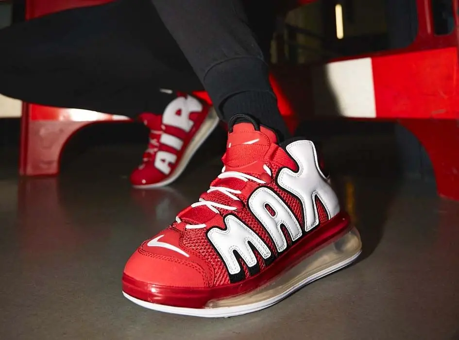 Giày Nike Air More Uptempo 720 'University Red' CJ3662-600 - Ảnh 6