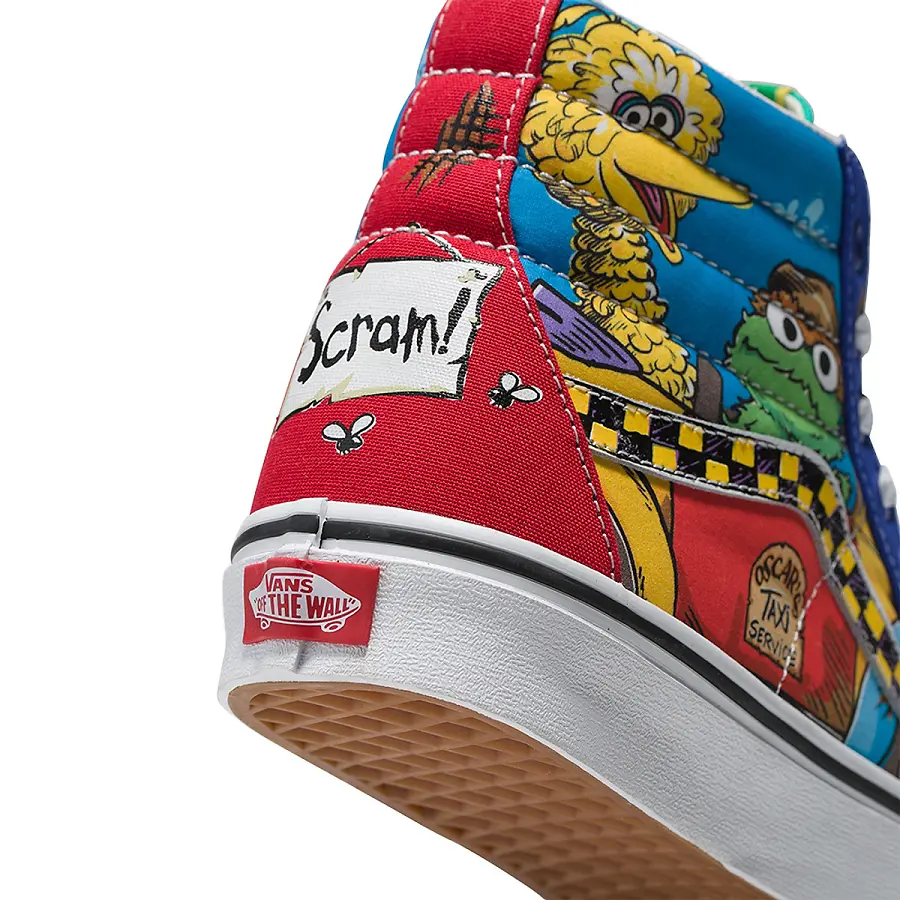 Alternative view of Giày Vans x Sesame Street SK8-HI 'Multicolour' VN000D5IBMB