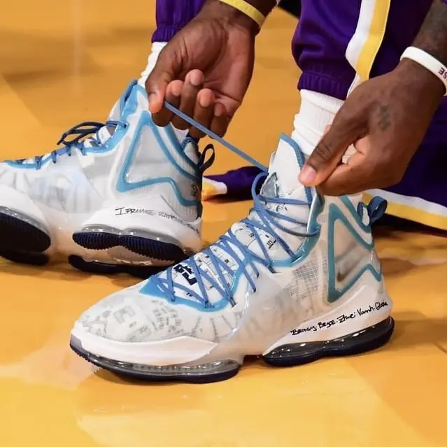 Giày Nike LeBron 19 'Space Jam' DC9338-100 - Ảnh 5