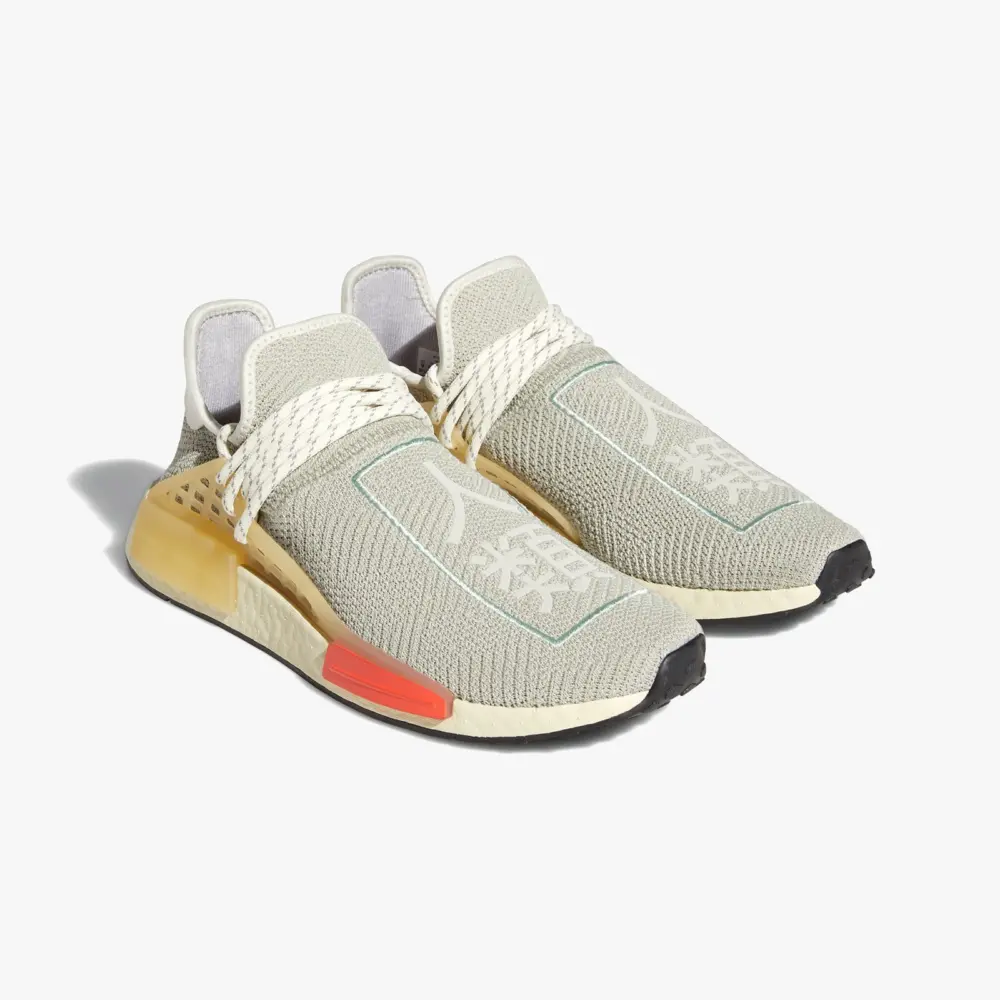 Giày Adidas Pharrell x NMD Human Race 'Sesame' Q46468 - Ảnh 3
