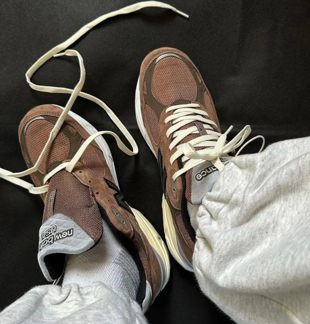 Alternative view of Giày New Balance JJJJound x 990v3 Made in USA 'Montréal' M990JB3