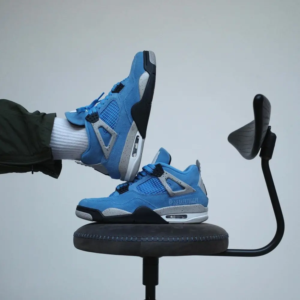 Giày Nike Air Jordan 4 Retro 'University Blue' CT8527-400 - Ảnh 6
