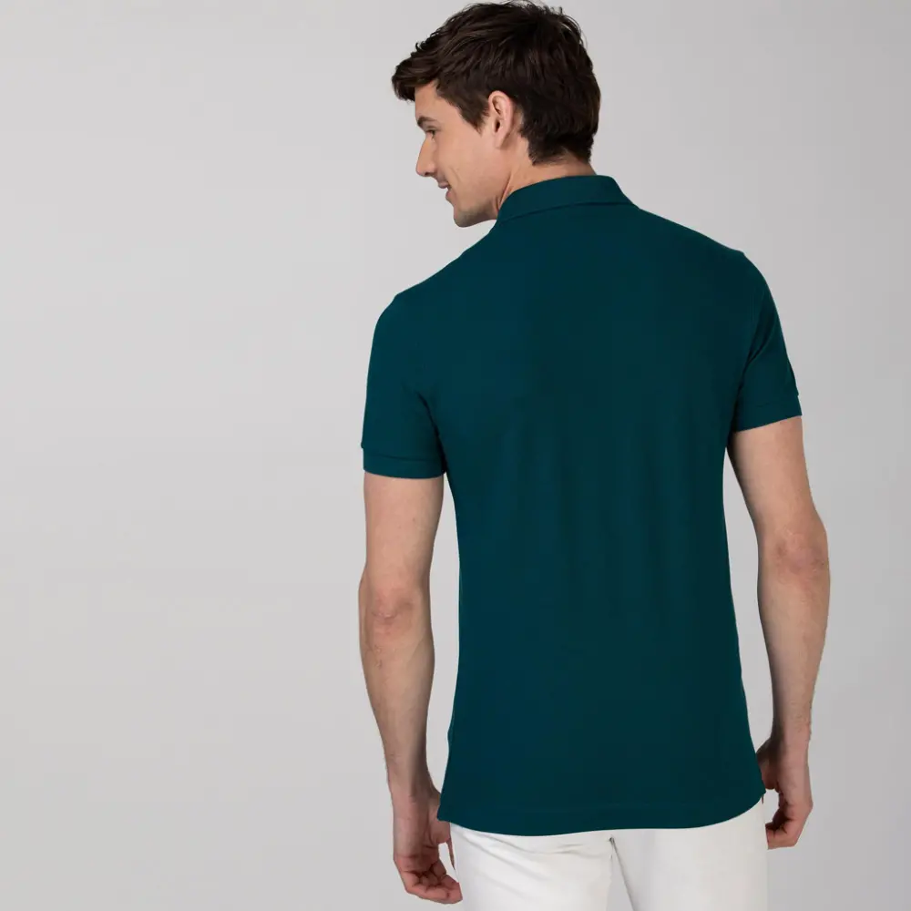 Áo Lacoste Paris Polo Shirt Regular Fit 'Dark Green' PH5522-2S9 - Ảnh 4
