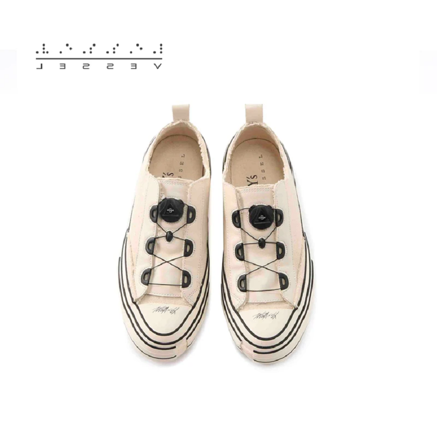 Giày xVESSEL G.O.P. LOWS for Y'S White YR-E02-092 - Ảnh 5